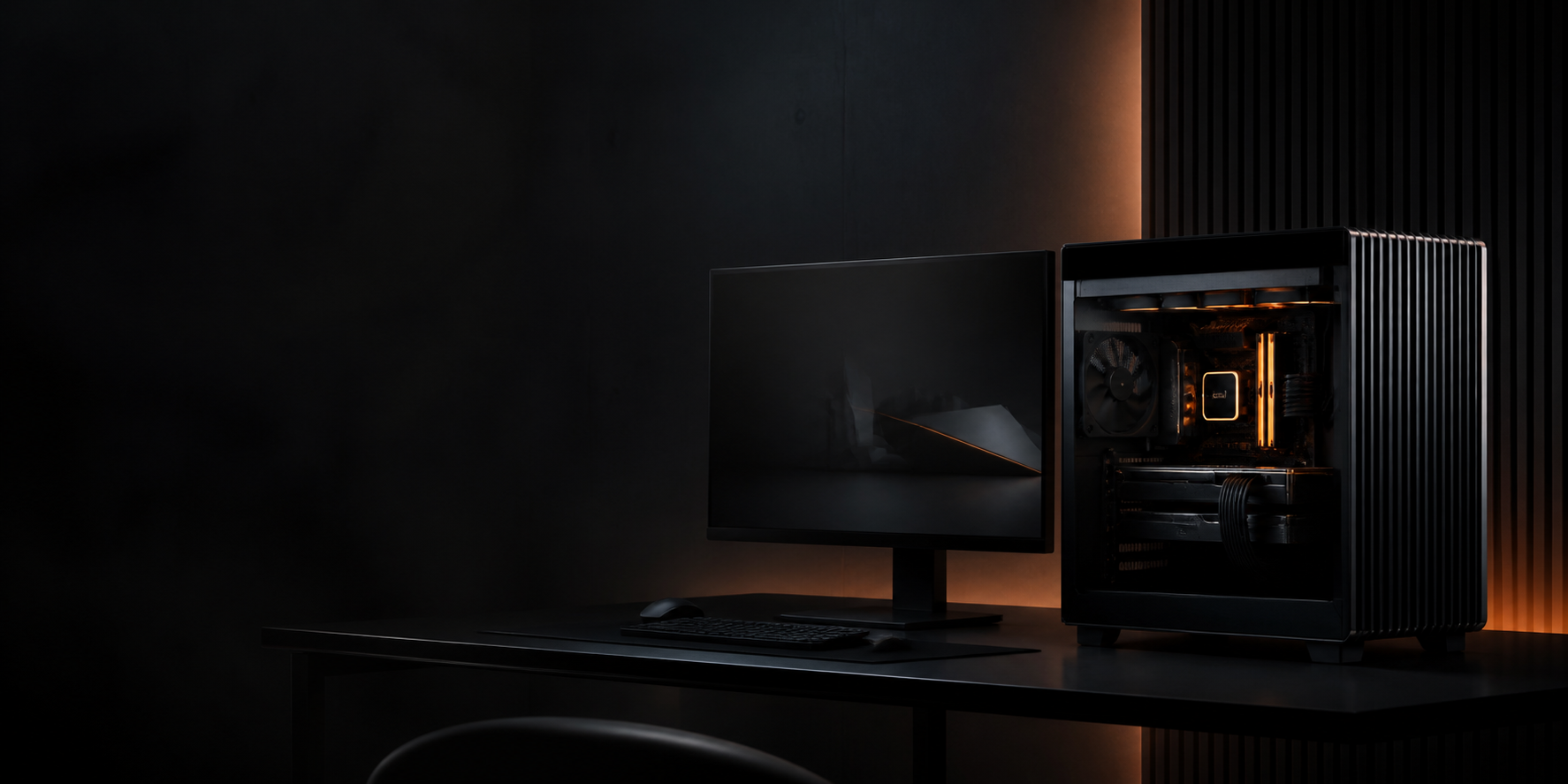 High-performance gaming desktop