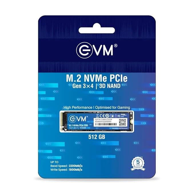 EVM 512GB NVMe M.2 SSD