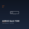 Gigabyte AORUS Gen4 7300 SSD 1TB