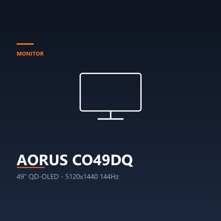 Gigabyte AORUS CO49DQ