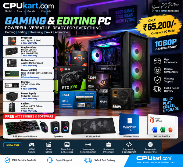 Budget Gaming & Editing PC
