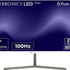 Zebronics Full HD LED Monitor, 21.5 Anti-Glare Screen, 100Hz Refresh Rate, Ultra Slim, Bezel-Less Display, 250nits Brightness, HDMI & VGA, Wall Mountable (A122)