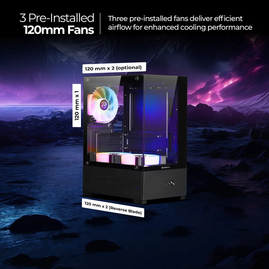Zebronics ARGON 2 Gaming Chassis