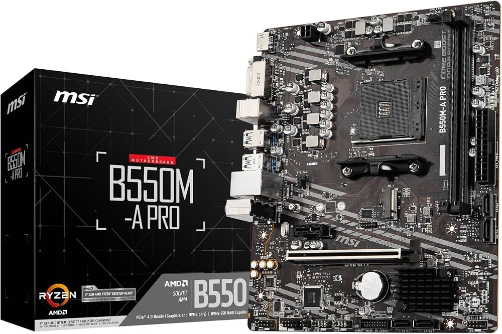 MSI B550M-A PRO