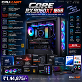 CPU KART CORE RX9060XT 16GB
Intel Core Ultra 5 245K + Sapphire RX 9060 XT 16GB Gaming & Creator PC