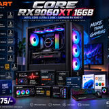 CPU KART CORE RX9060XT 16GB
Intel Core Ultra 5 245K + Sapphire RX 9060 XT 16GB Gaming & Creator PC