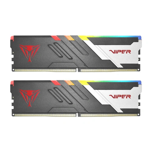 Patriot Memory Viper Venom RGB DDR5 RAM 16GB (1X16GB) 6000MHz CL30 1.35v UDIMM Desktop Gaming